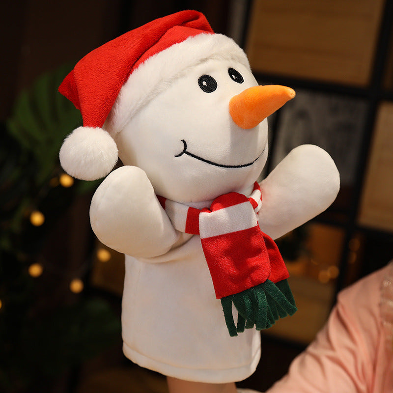 Holiday Cheer Puppets: Santa, Reindeer & Snowman Collection