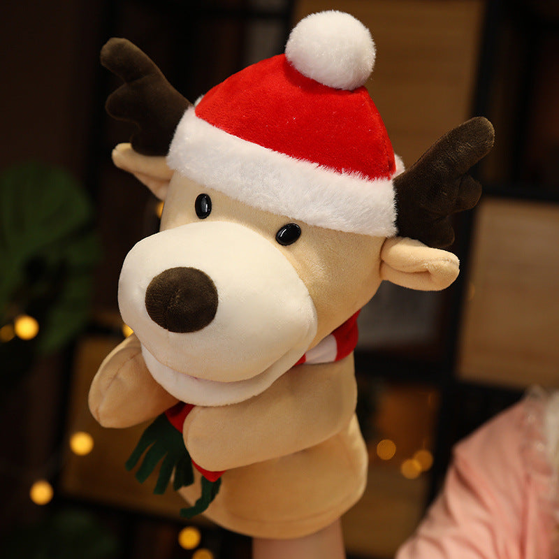 Holiday Cheer Puppets: Santa, Reindeer & Snowman Collection