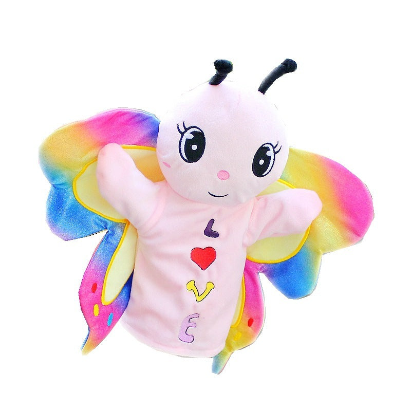 Colorful Butterfly 25cm Hand Puppet
