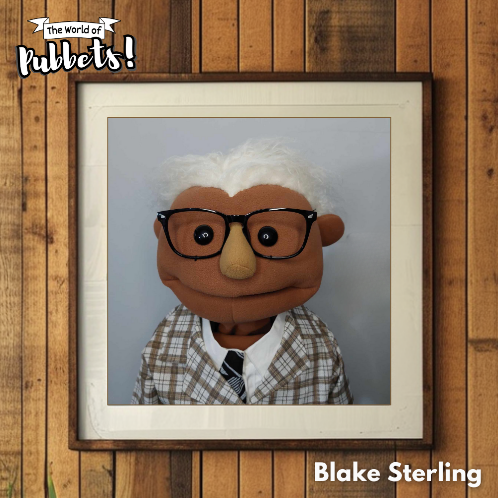 Blake Sterling - Premium Full-Body Newsreader Puppet