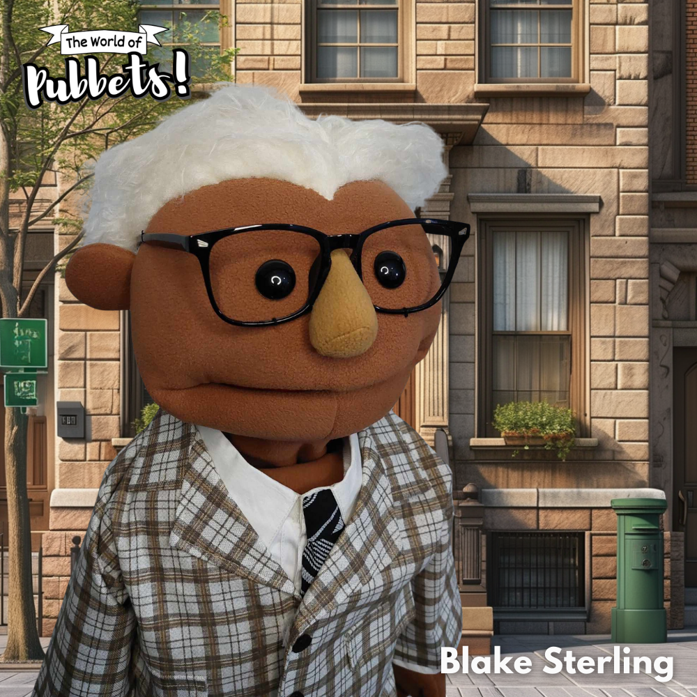 Blake Sterling - Premium Full-Body Newsreader Puppet