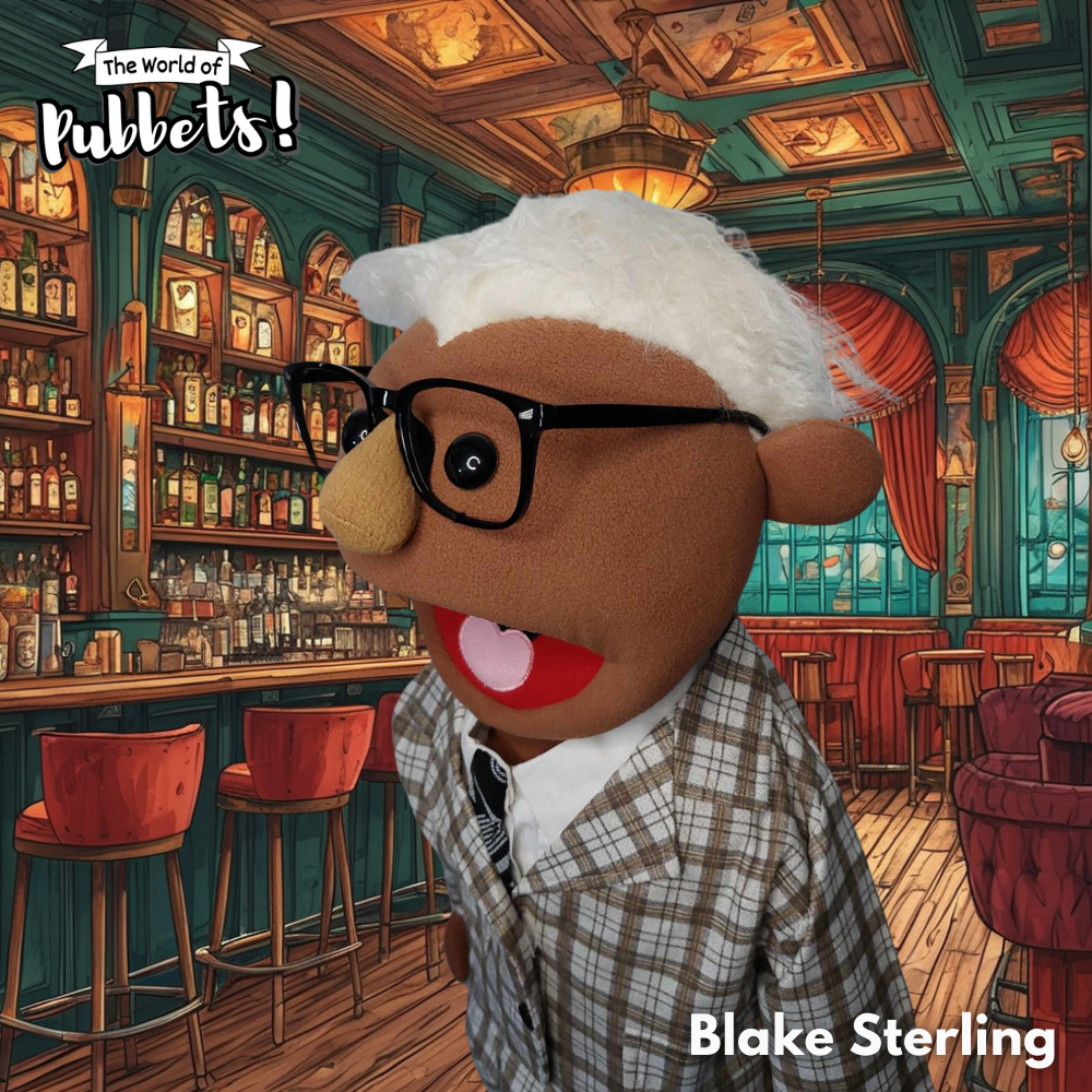 Blake Sterling - Premium Full-Body Newsreader Puppet