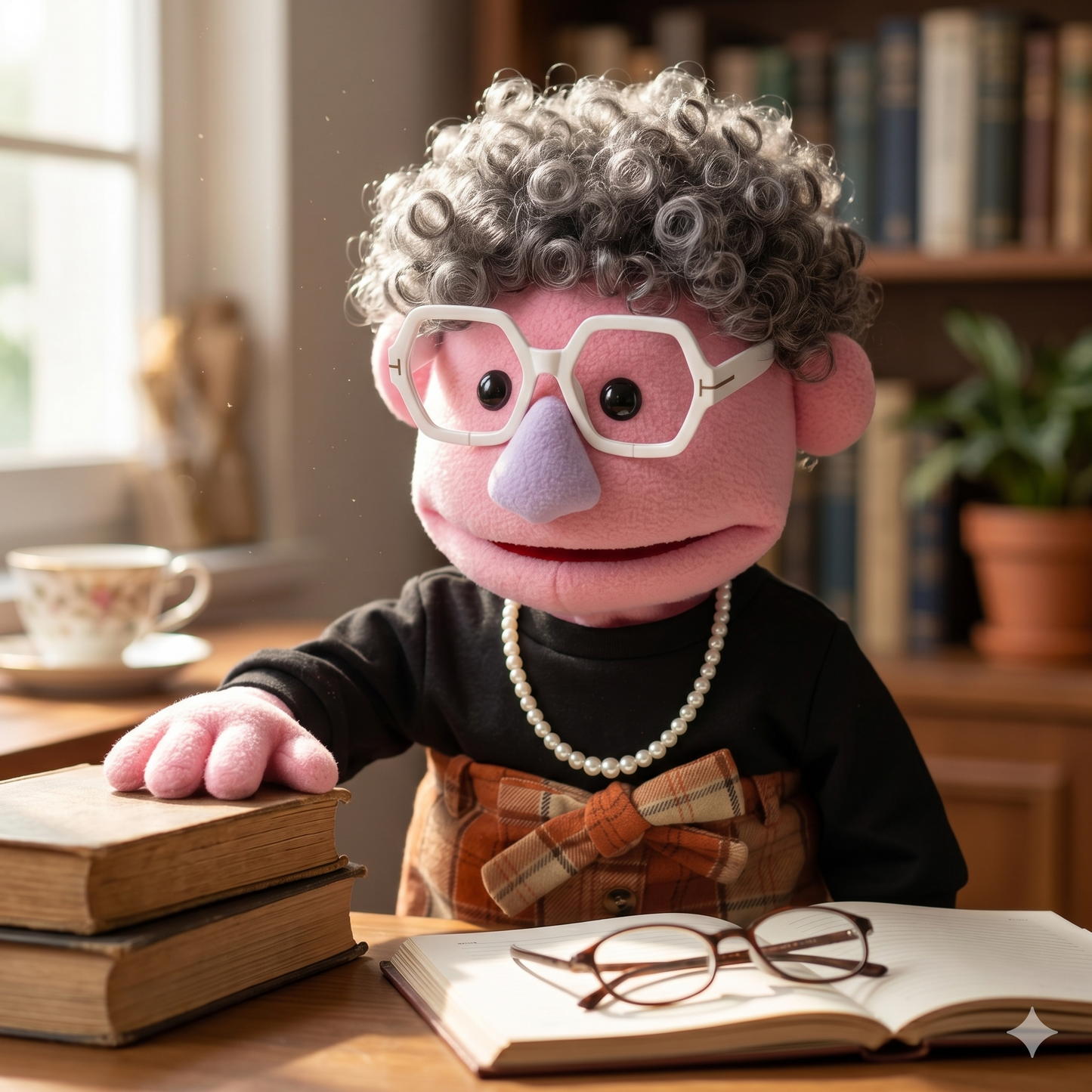 Ethel – Sassy Grandma Hand Puppet | Pubbets Lab Original | 1 of 1