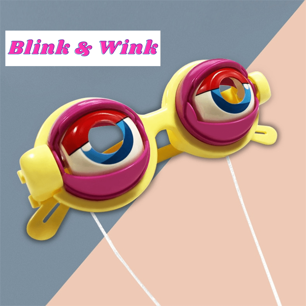 Blink & Wink Novelty Glasses - The Ultimate Selfie Accessory!