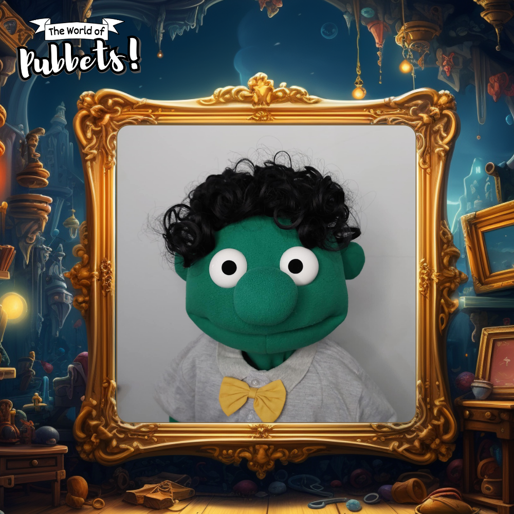 Mortimer- Premium 28" Full-Body Curly Haired Boy Puppet | DHL Express Shipping Included