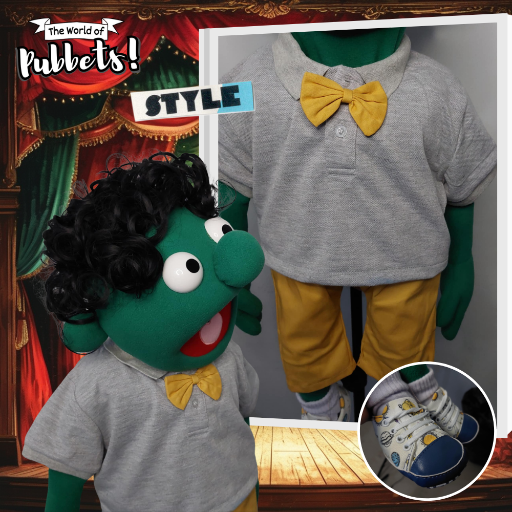 Mortimer- Premium 28" Full-Body Curly Haired Boy Puppet | DHL Express Shipping Included