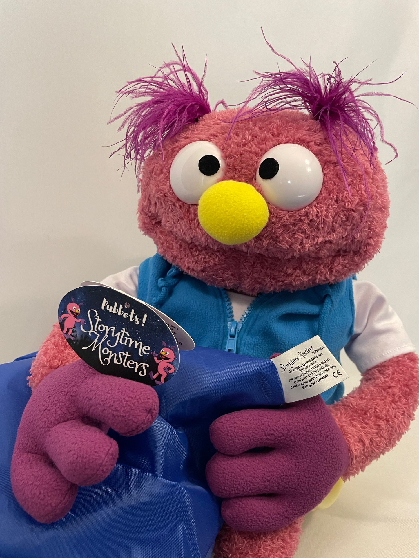 Storytime Monster Bundle: Two Puppets + Tote + Arm Rods - SAVE 15%