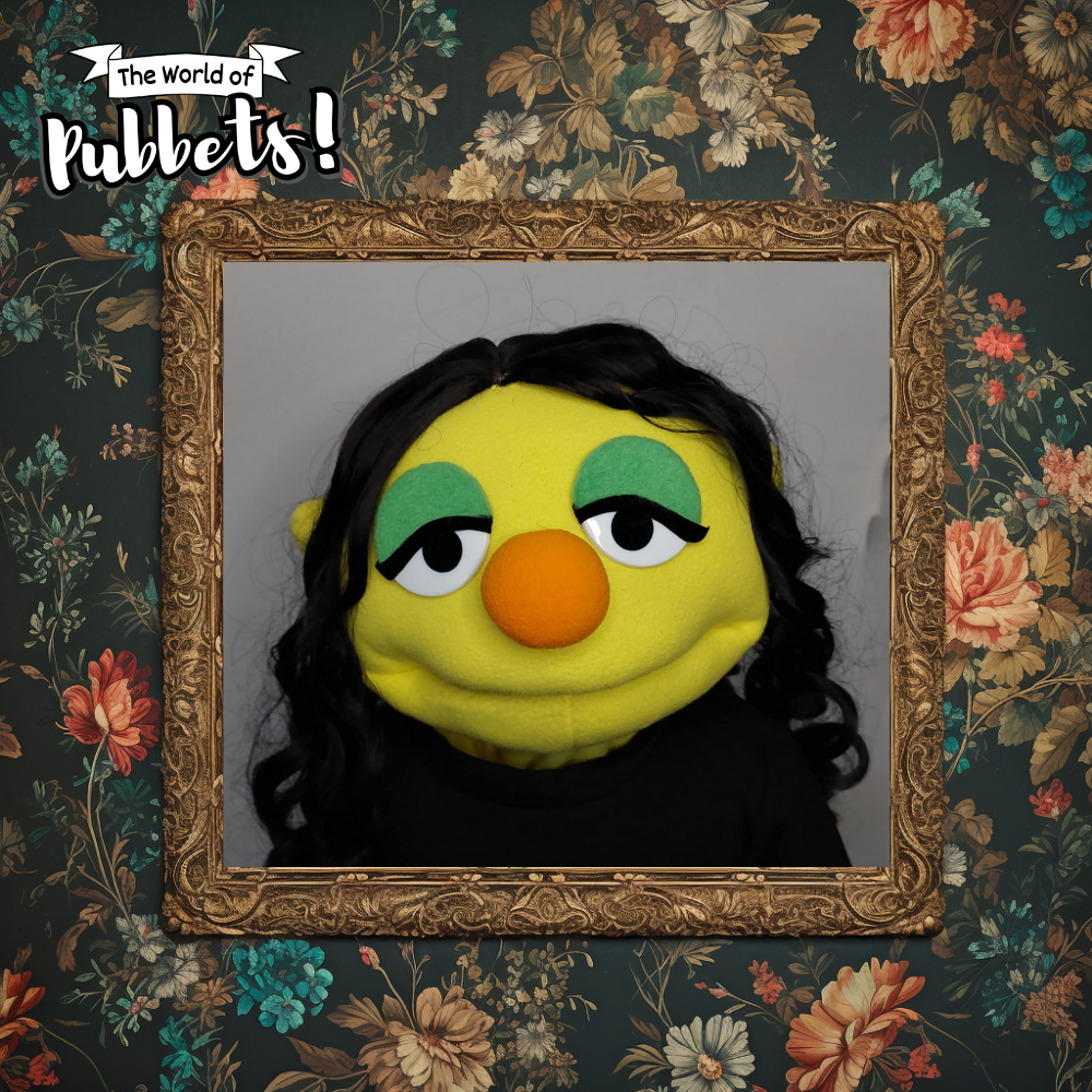 Sonya - Premium 28" Full-Body Goth Girl Puppet