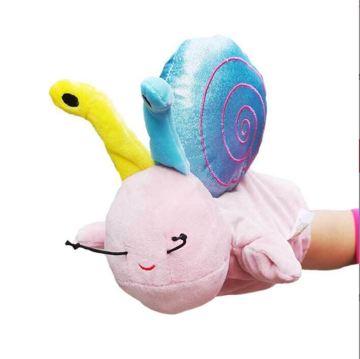 Big World Enterprises puppet Squiggles the Snail - 22cm Hand Puppet