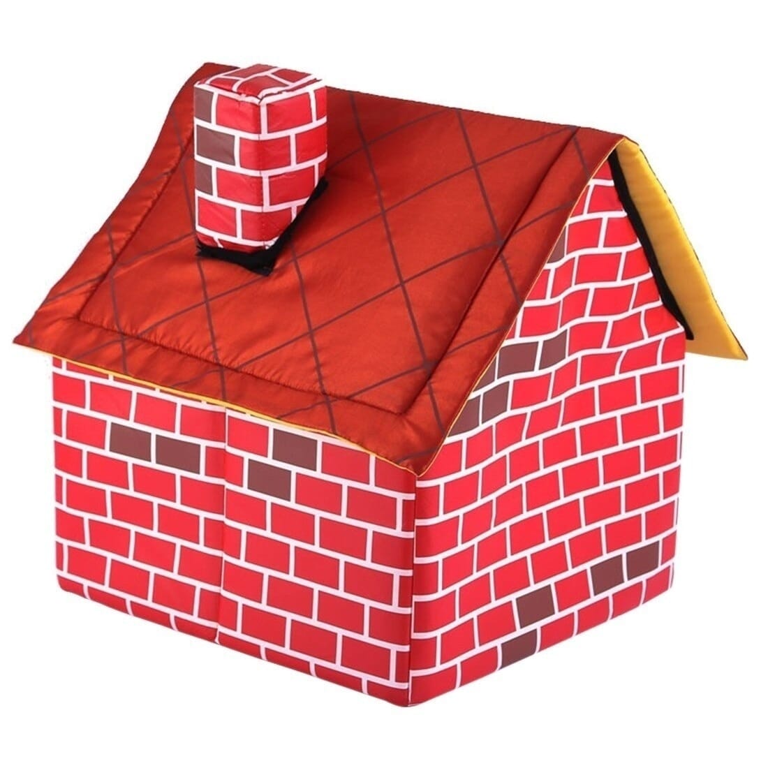 Big World Enterprises Storage Pubbet Imitation Brick House Storage Box