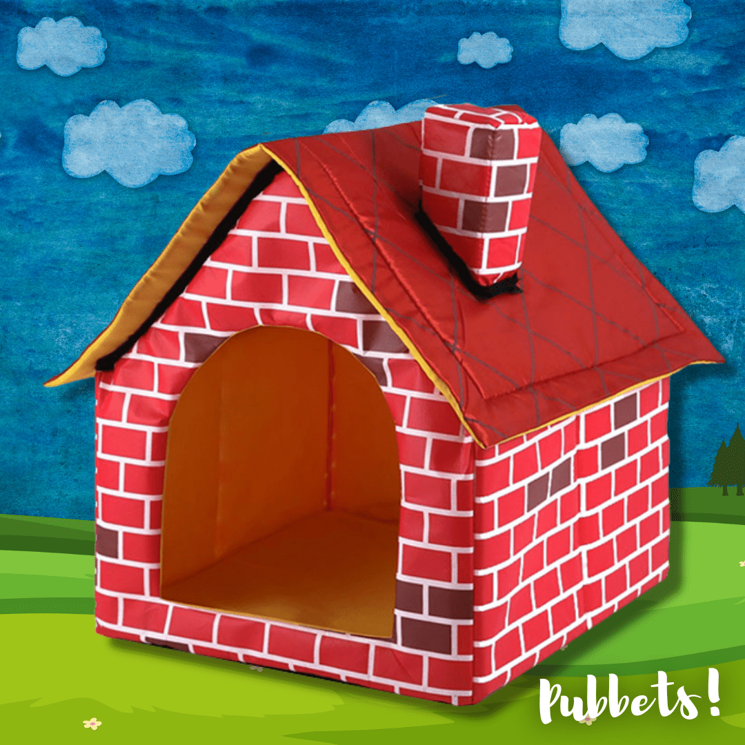 Big World Enterprises Storage Pubbet Imitation Brick House Storage Box