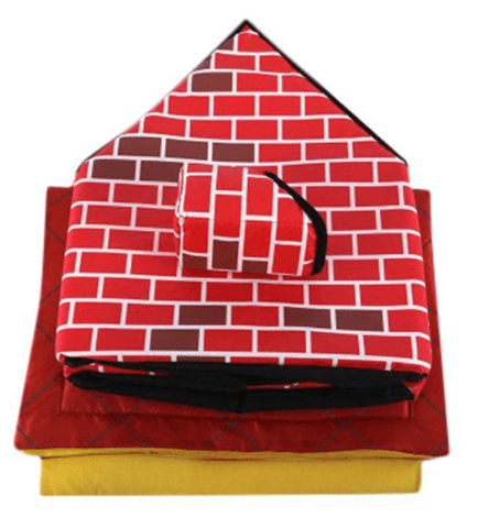 Big World Enterprises Storage Pubbet Imitation Brick House Storage Box