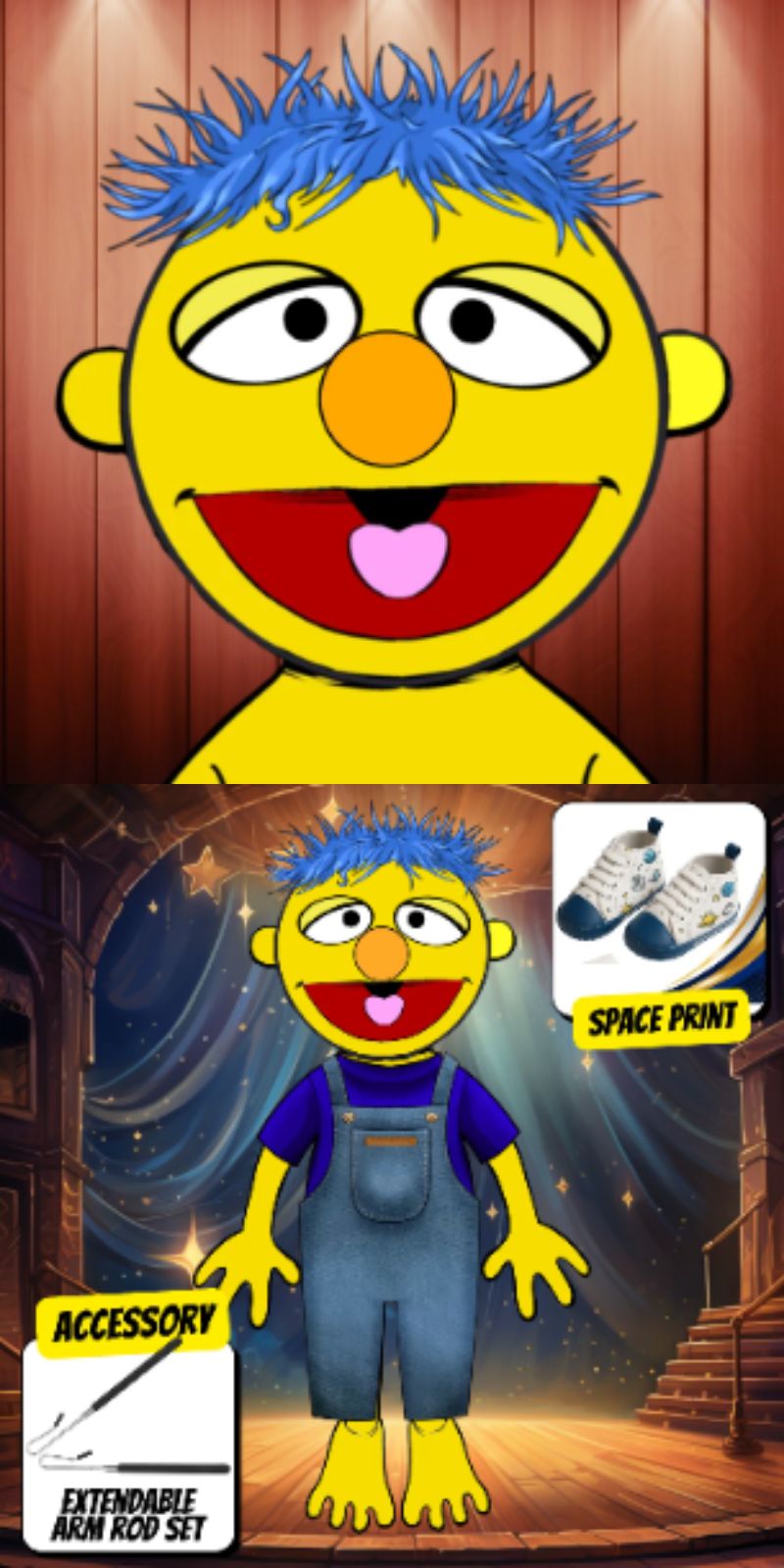 Pubbets Lab – 28” (70cm) Custom Full-Body Puppet | Design Your Own Puppet with price 251.95 ID GonzhsP3TFVYhrOTE553-t6t