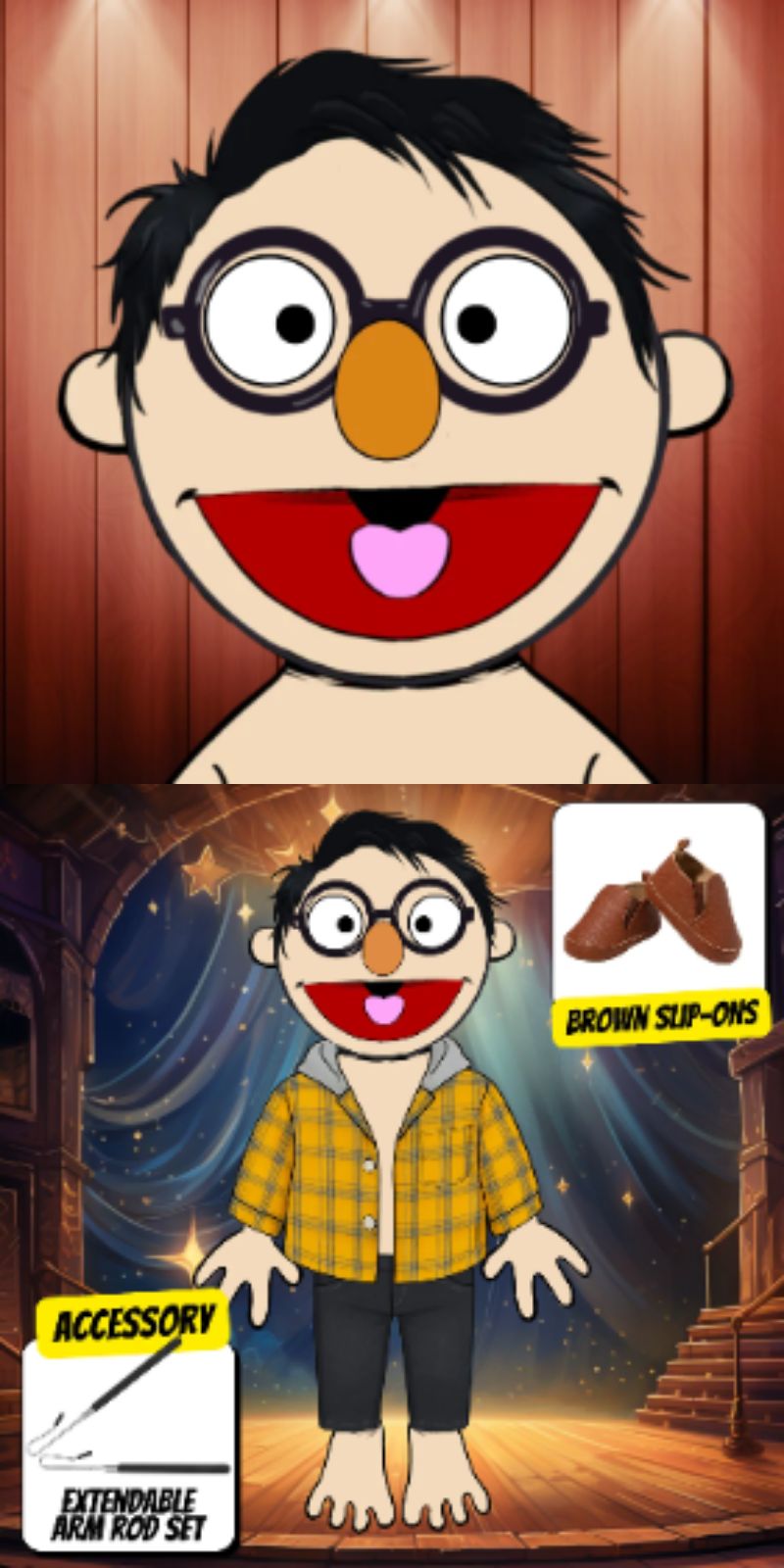 Pubbets Lab – 28” (70cm) Custom Full-Body Puppet | Design Your Own Puppet with price 229.40 ID gnaPIHWyLjGy_hF54t6Nv4fY