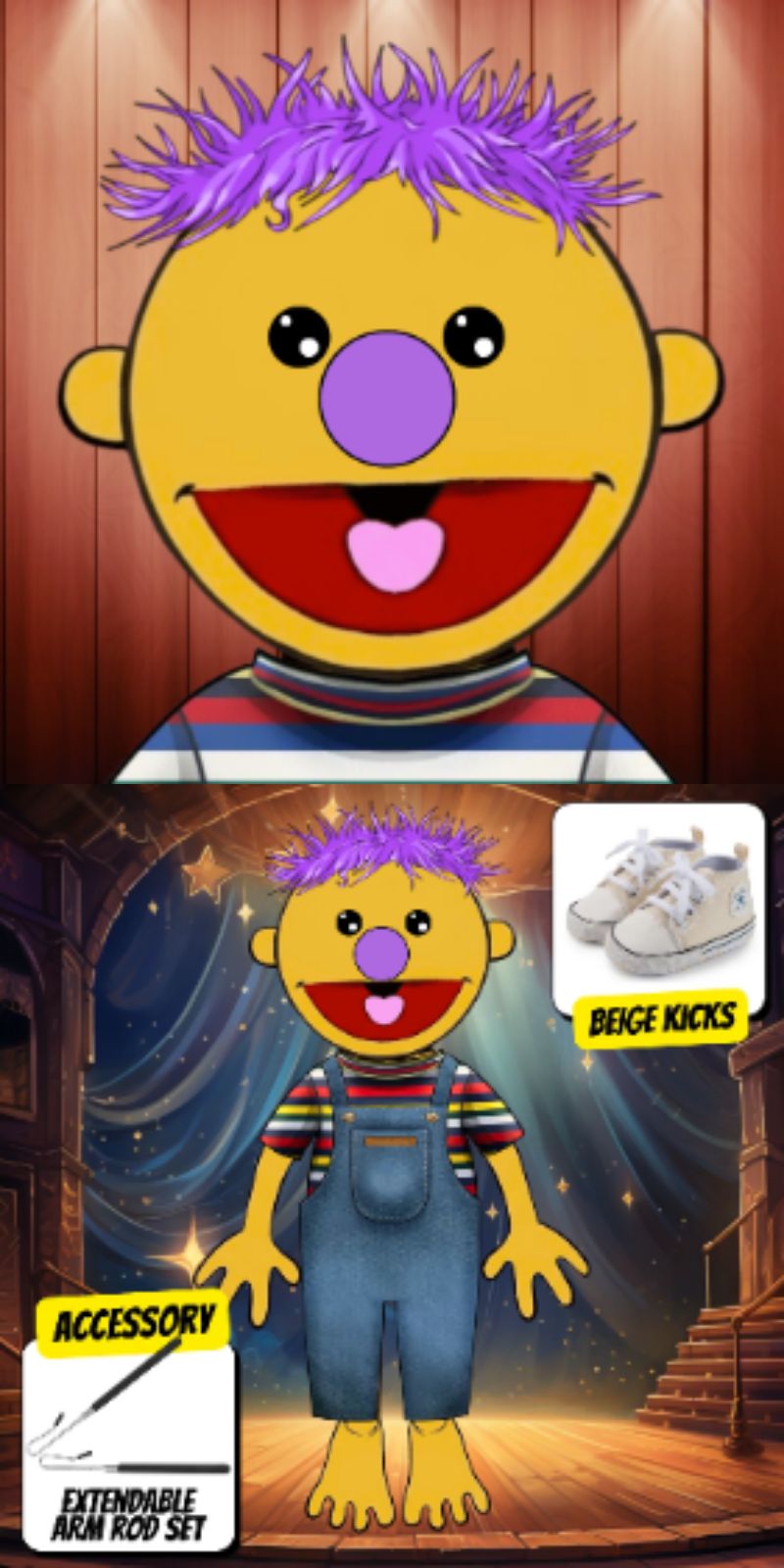 Pubbets Lab – 28” (70cm) Custom Full-Body Puppet | Design Your Own Puppet with price 216.90 ID Hx9oqZKX2vsuCrVYEnNJjDgP