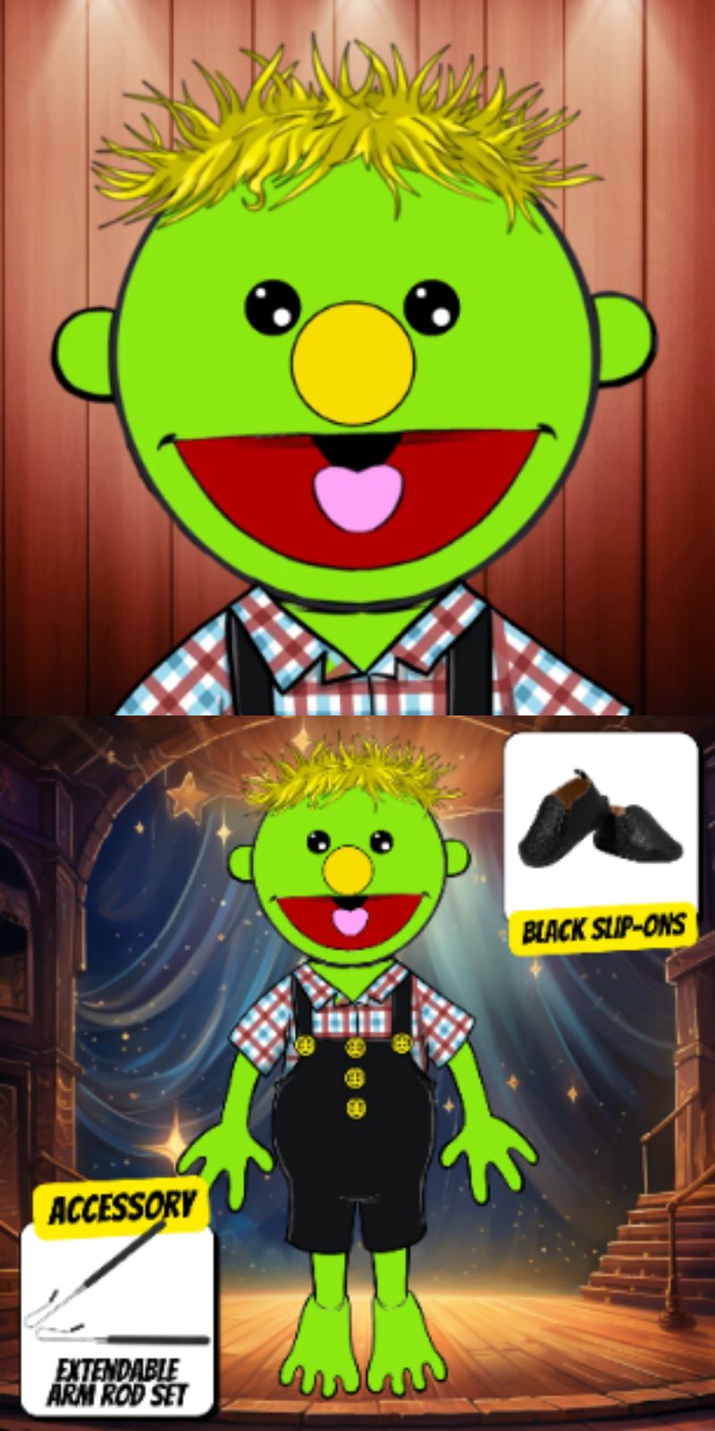 Pubbets Lab – 28” (70cm) Custom Full-Body Puppet | Design Your Own Puppet with price 211.90 ID FJq_9Wsn8TzQEcKaceHJDP1E