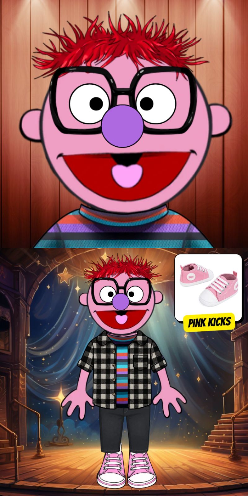 Pubbets Lab – 28” (70cm) Custom Full-Body Puppet | Design Your Own Puppet with price 217.45 ID OMwpdzsWSF7Q5zhudqkx2oeV
