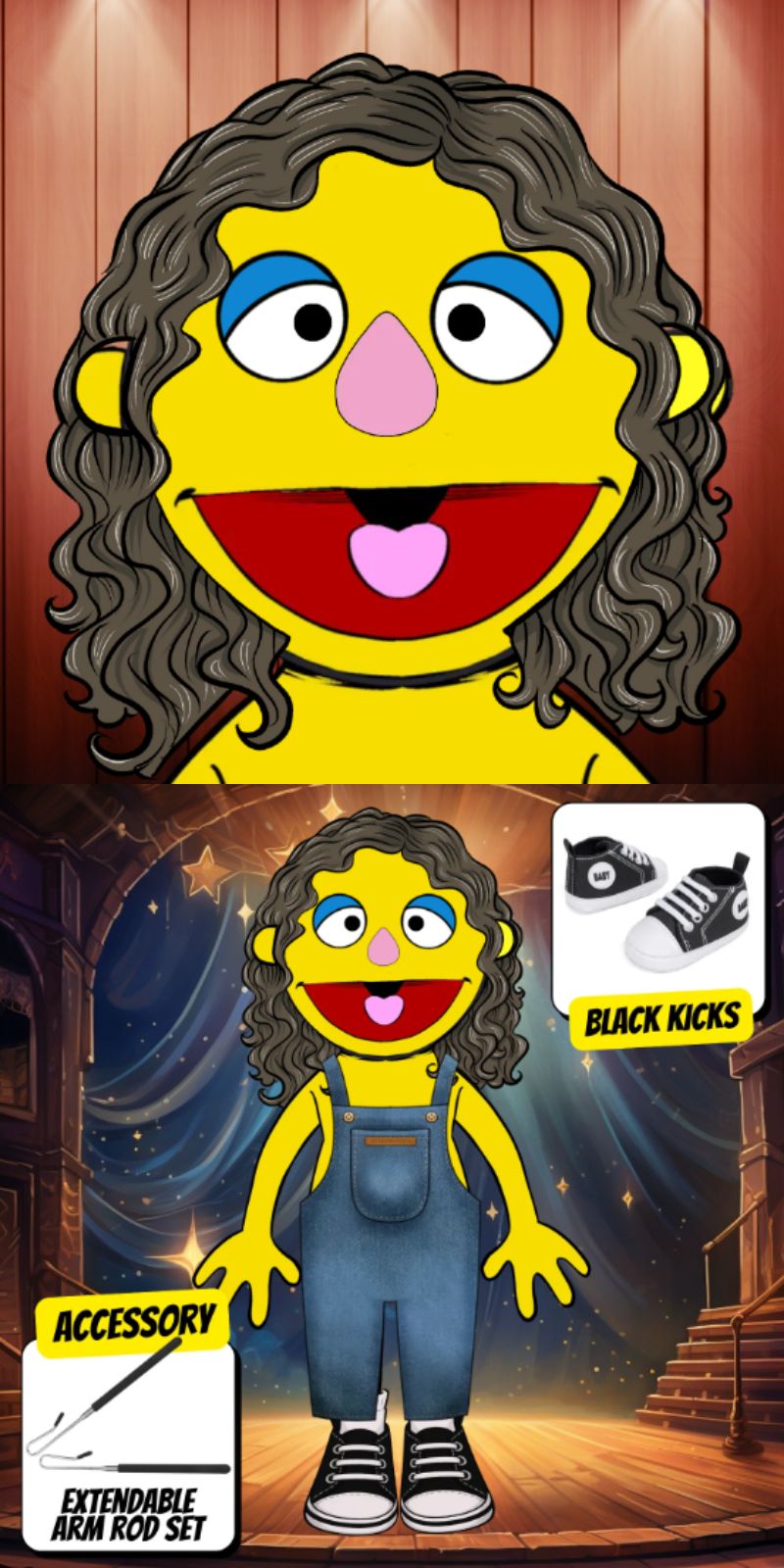 Pubbets Lab – 28” (70cm) Custom Full-Body Puppet | Design Your Own Puppet with price 216.90 ID d3Vi9fv_f9fjI_F4FJzagkvC