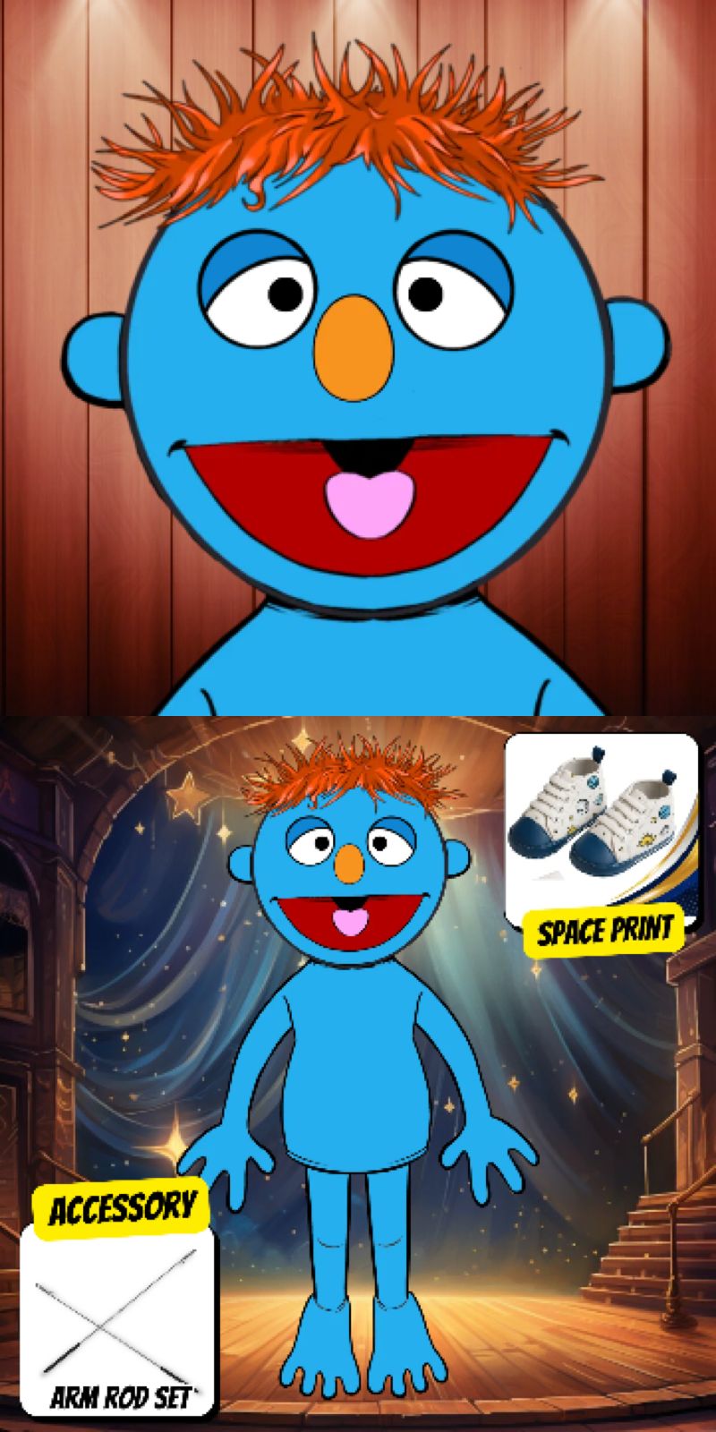 Pubbets Lab – 28” (70cm) Custom Full-Body Puppet | Design Your Own Puppet with price 214.90 ID sZvPVfwqwIH7J_6uopJisi9r