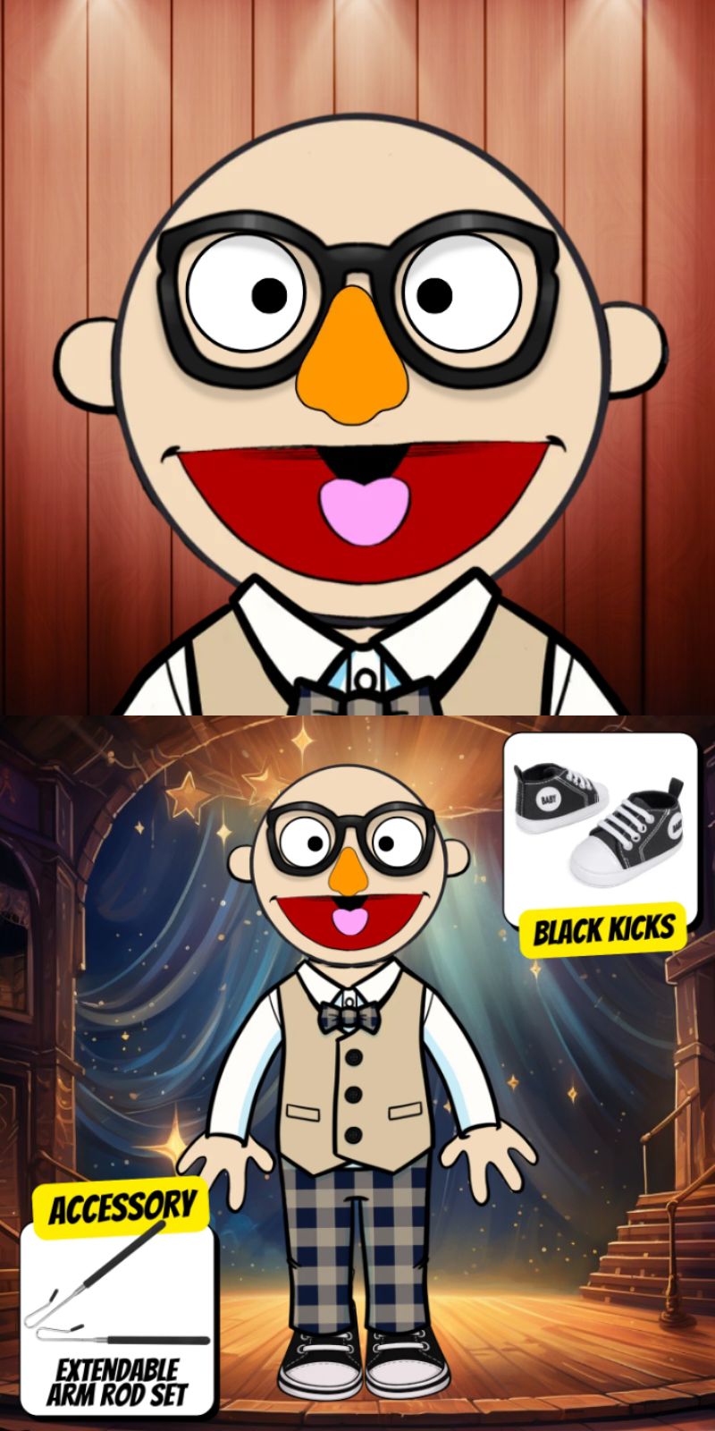 Pubbets Lab – 28” (70cm) Custom Full-Body Puppet | Design Your Own Puppet with price 239.35 ID NvenUTHF1zGGctb9xzW4ddbo