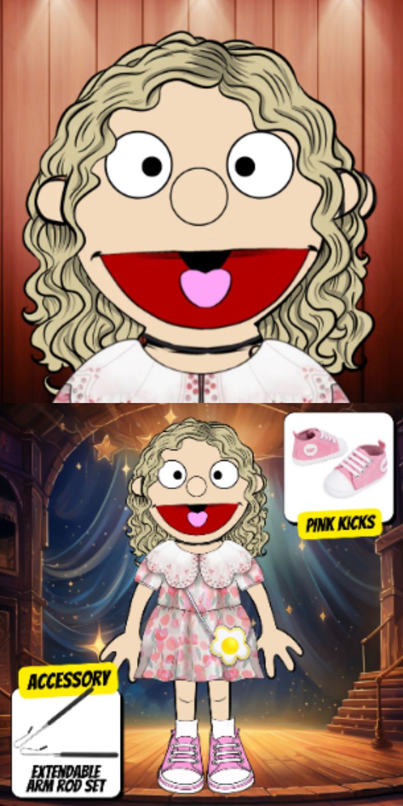 Pubbets Lab – 28” (70cm) Custom Full-Body Puppet | Design Your Own Puppet with price 211.90 ID KvwdlQVOtERkpvZu-Jls8xVm