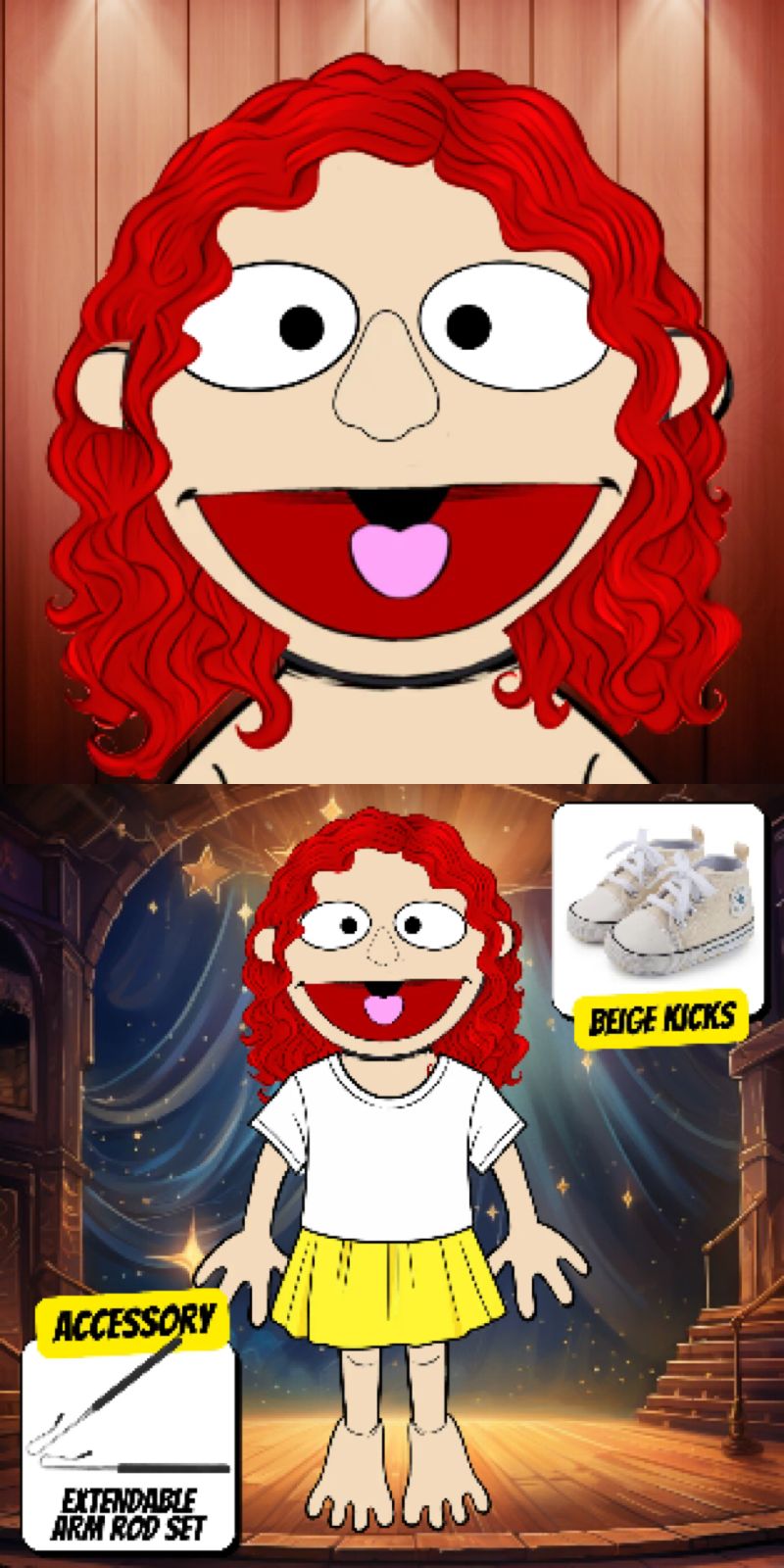 Pubbets Lab – 28” (70cm) Custom Full-Body Puppet | Design Your Own Puppet with price 211.90 ID o7s5sVkdAwY0DcIkhRfG82t1