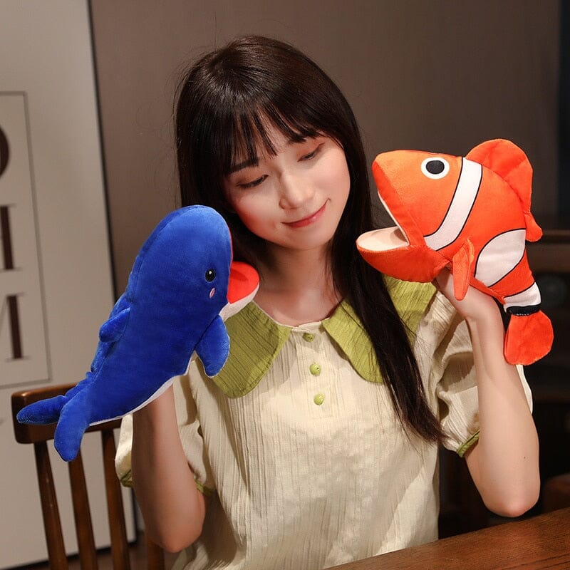 Pubbets! Ocean Adventures Hand Puppets. 25-30cm - 9 Animals