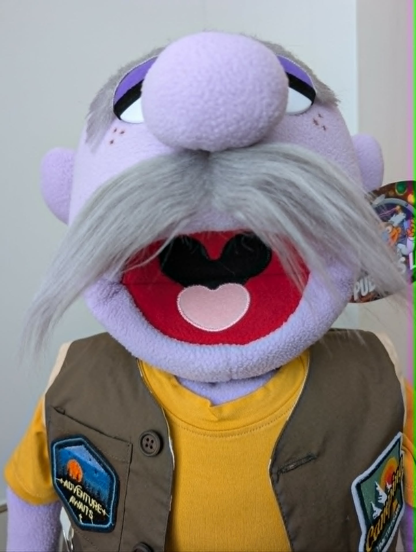 Rufus – Volunteer National Park Guide | 28" Hand Puppet | ZimZam Original