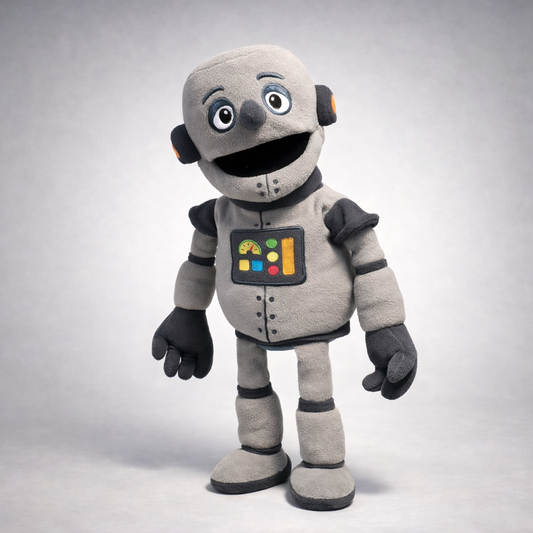 Klanker Robot Puppet – 24" Full Body PRE-ORDER