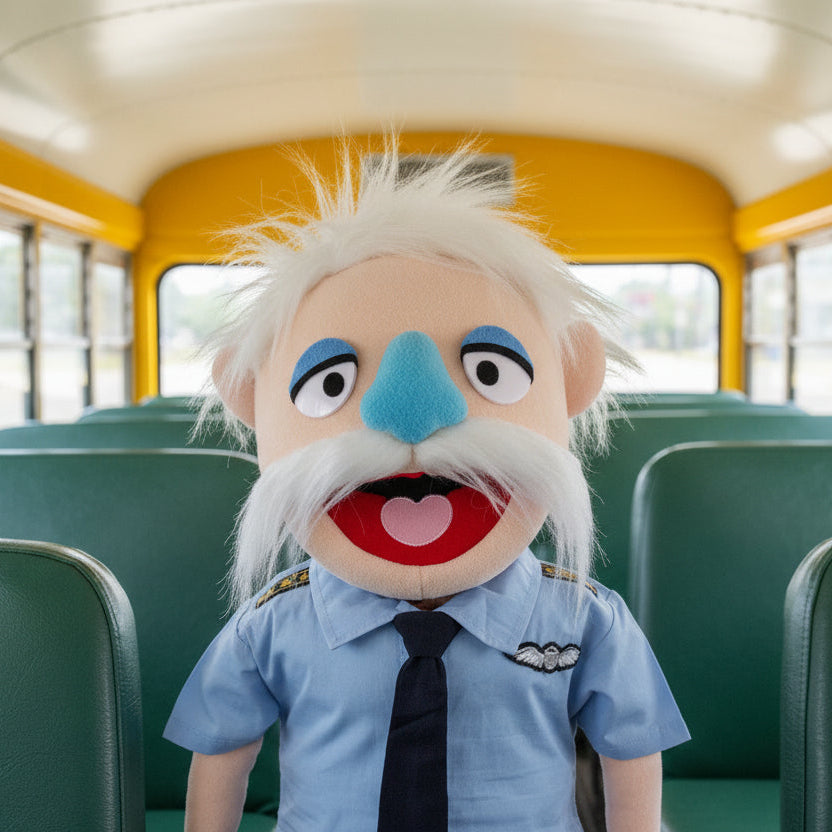 [SPECIAL PRICE] Captain Chuck Cloudley - One-Off Pilot Puppet