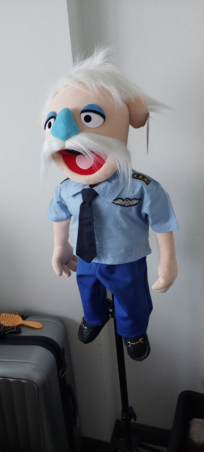 [SPECIAL PRICE] Captain Chuck Cloudley - One-Off Pilot Puppet
