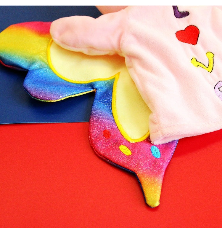 Colorful Butterfly 25cm Hand Puppet