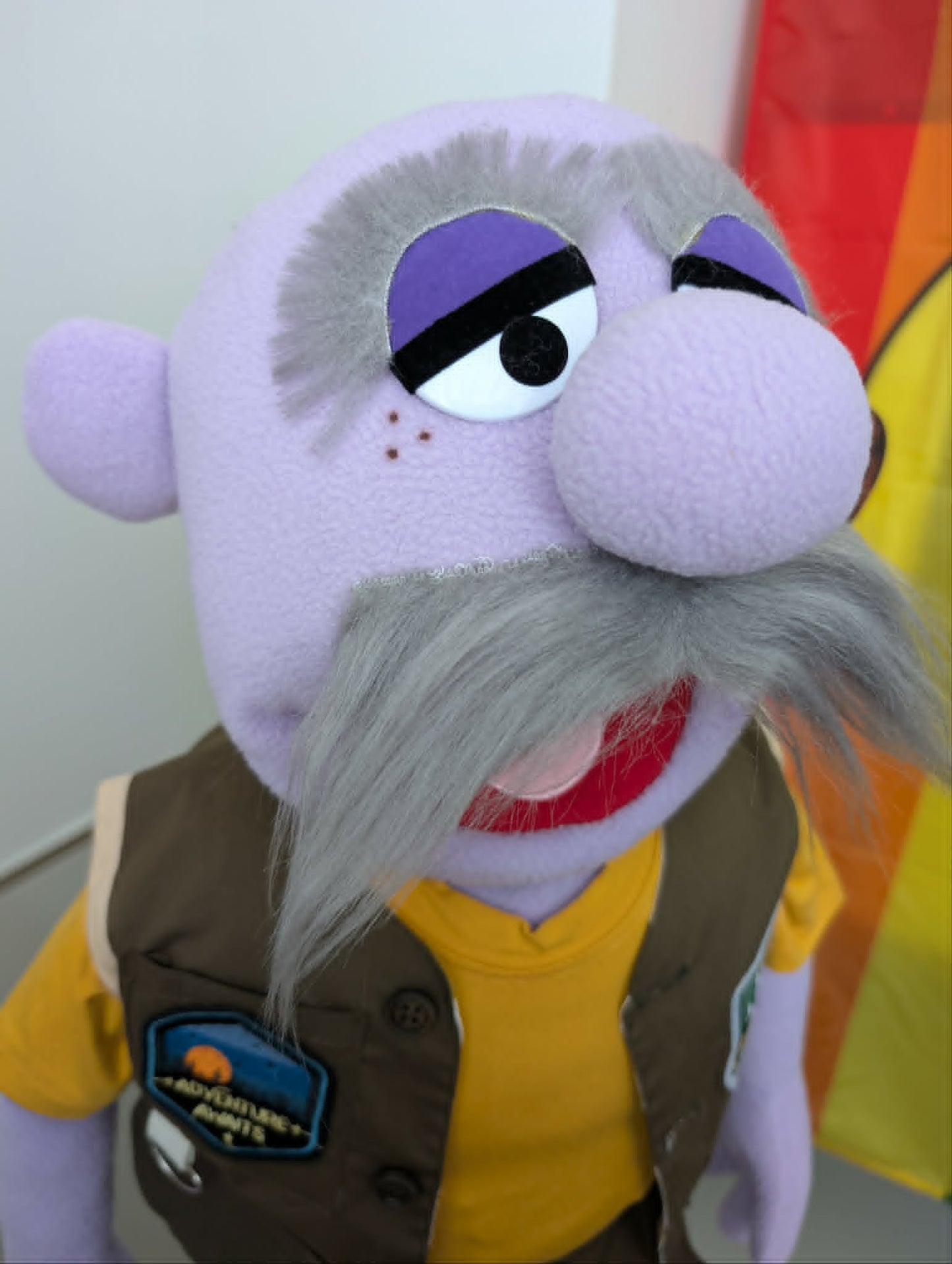 Rufus – Volunteer National Park Guide | 28" Hand Puppet | ZimZam Original