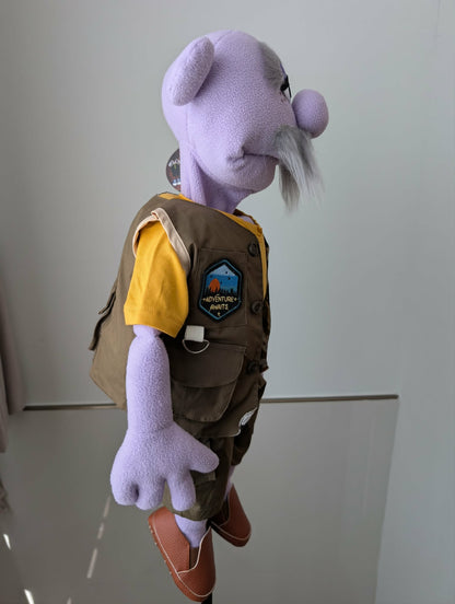 Rufus – Volunteer National Park Guide | 28" Hand Puppet | ZimZam Original