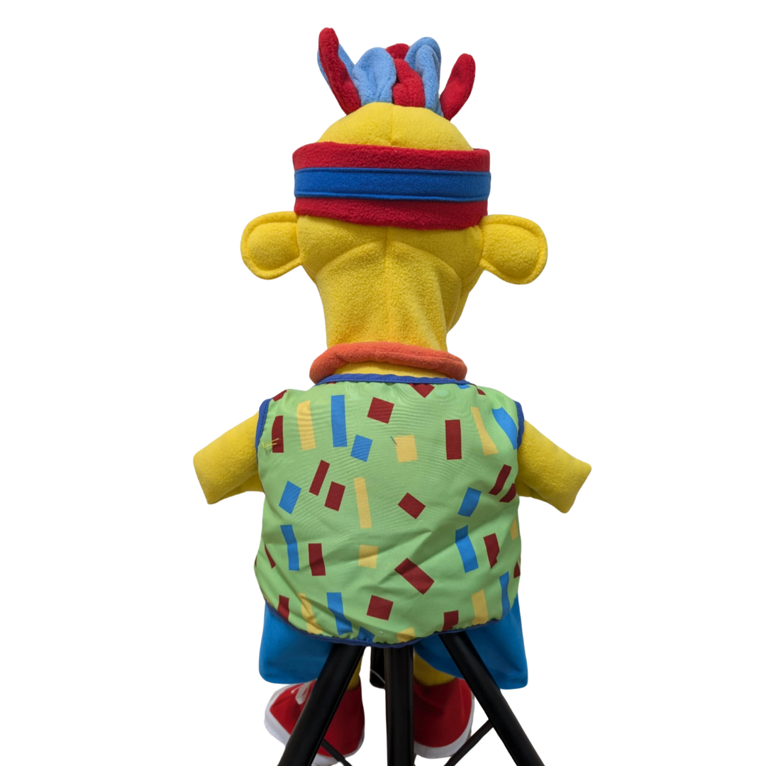 Zoomer – Premium Full-Body Yellow Alien Puppet (24”/60cm)