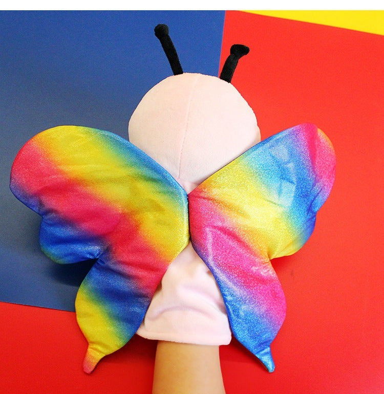 Colorful Butterfly 25cm Hand Puppet