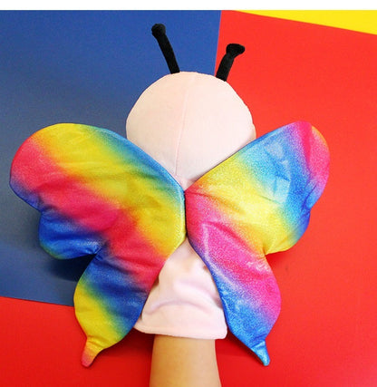 Colorful Butterfly 25cm Hand Puppet