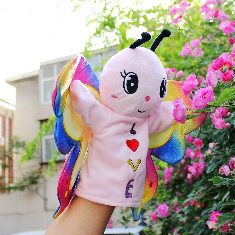 Colorful Butterfly 25cm Hand Puppet