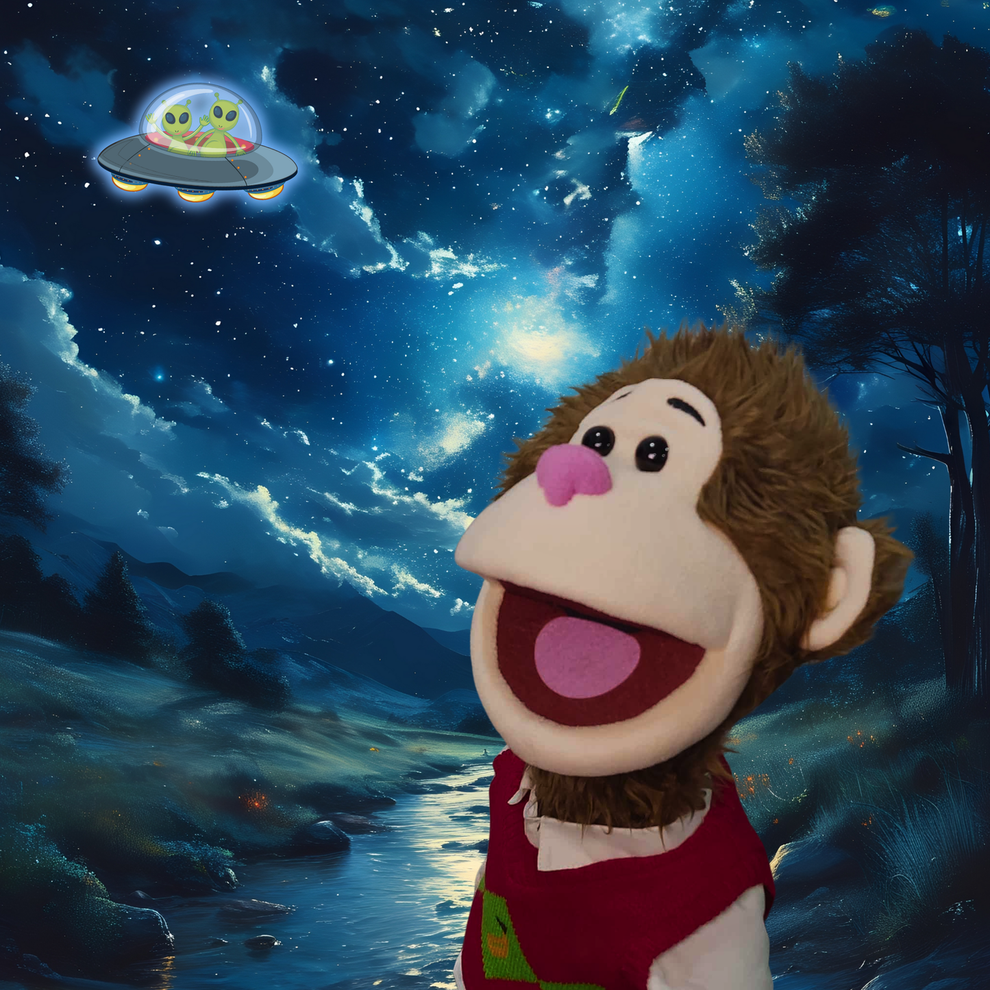 Elroy Deluxe Bundle SAVE 20% | Puppet, 4 Piece Outfit Set & Arm Rods | Pubbets