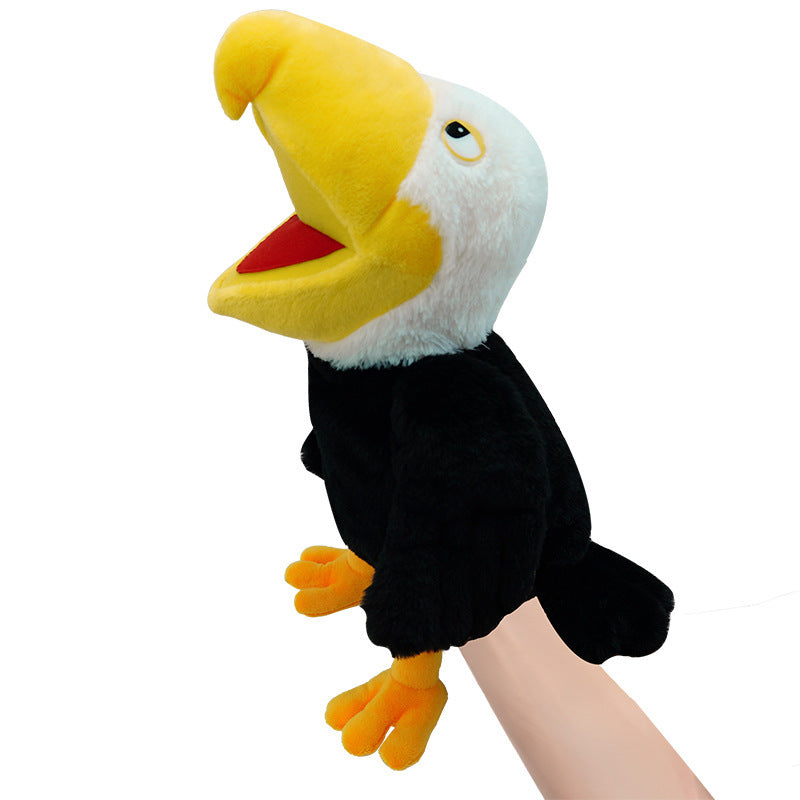 Colorful Birds Hand Puppet Collection – Flamingo, Toucan, Peacock & More