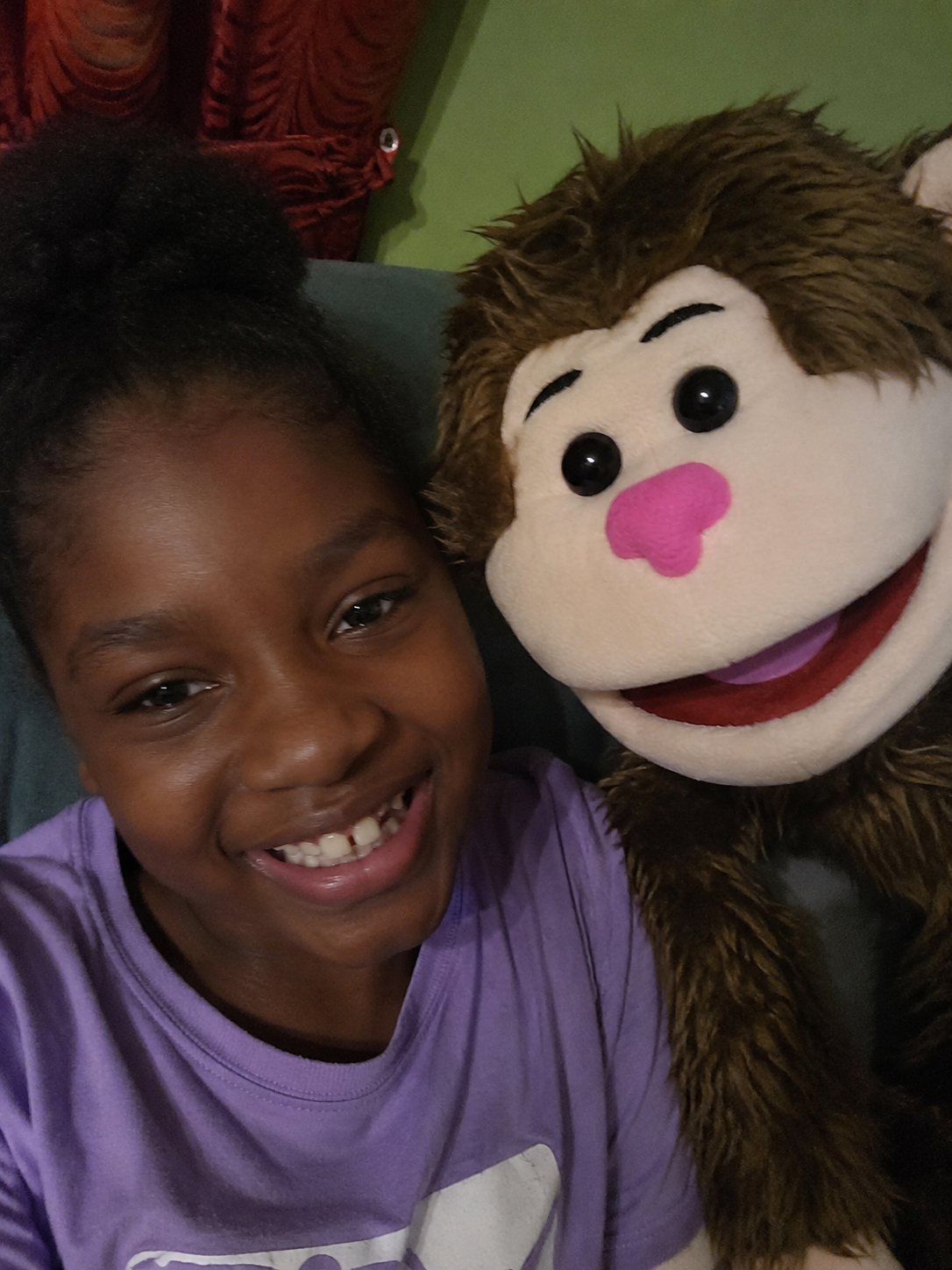 Elroy – Monkey Hand Puppet | 24" Full Body | Pubbets