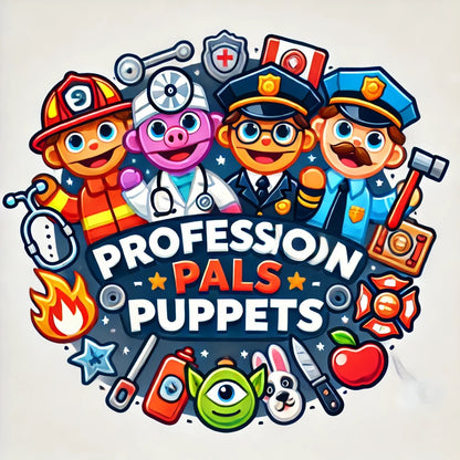 Pubbets Profession Pals - 36cm Occupation Plush Hand Puppets: Choose from 18 Different Professions