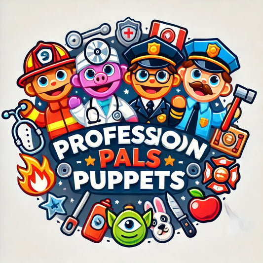 Pubbets Profession Pals - 36cm Occupation Plush Hand Puppets: Choose from 18 Different Professions