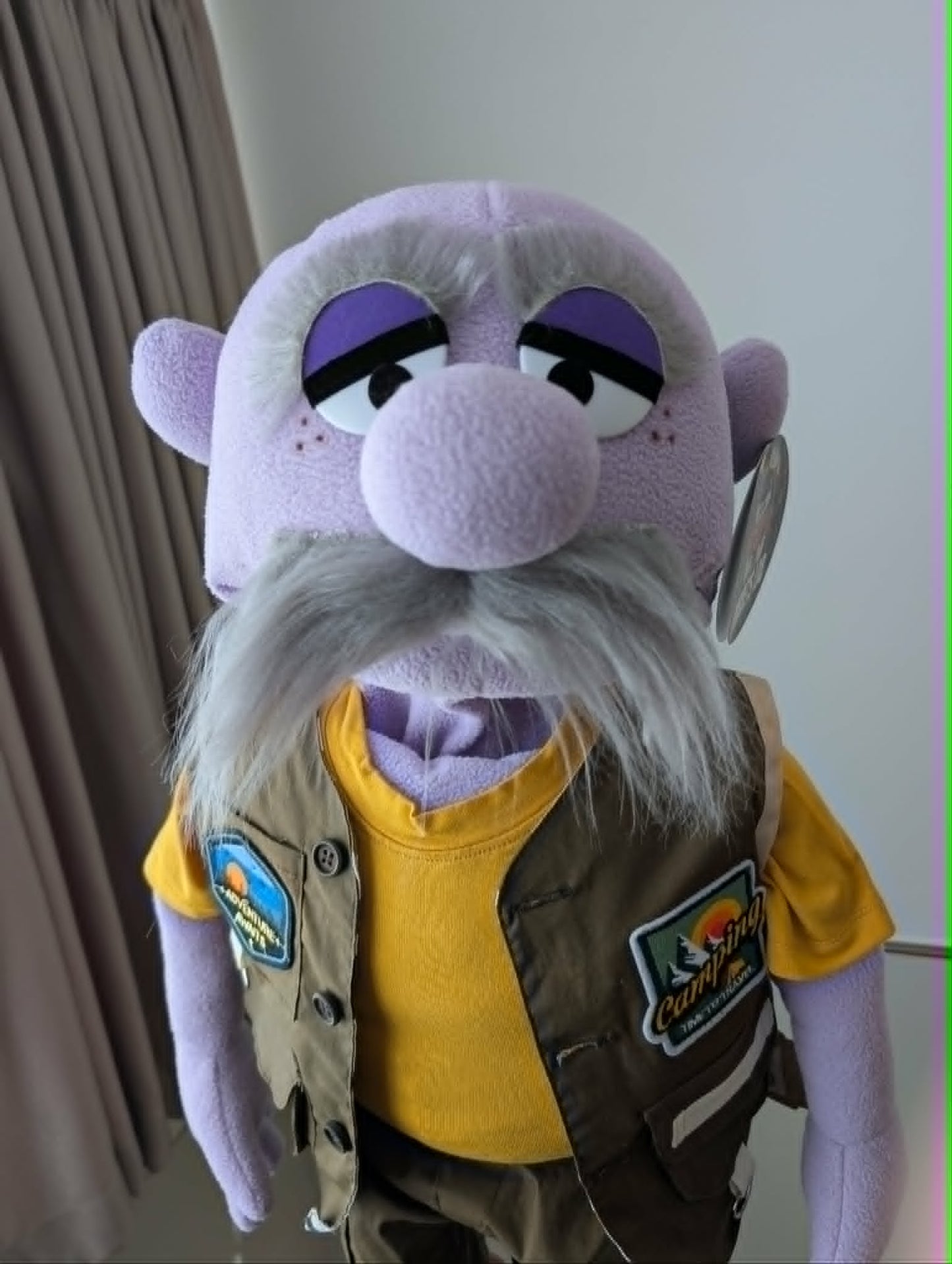 Rufus – Volunteer National Park Guide | 28" Hand Puppet | ZimZam Original