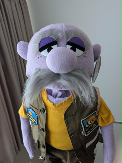 Rufus – Volunteer National Park Guide | 28" Hand Puppet | ZimZam Original