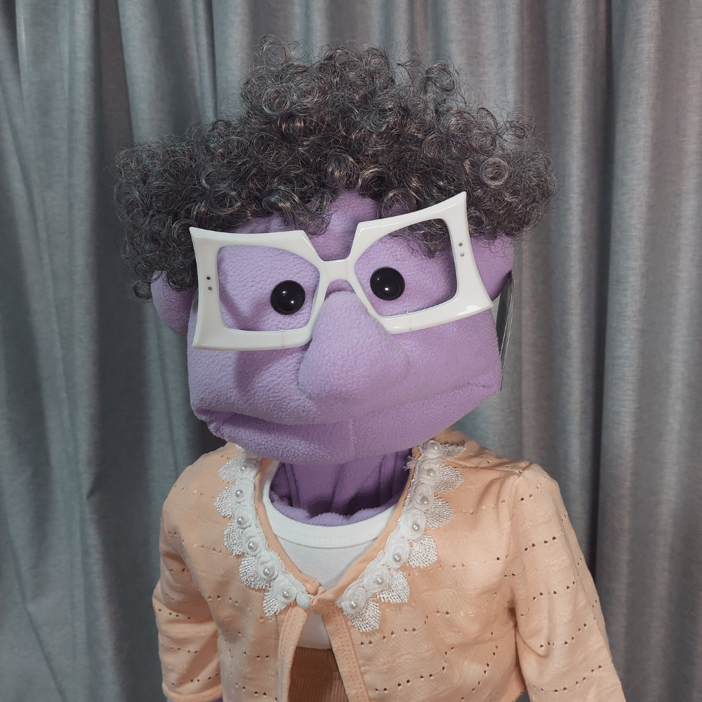 Aunty Gladys - One-of-a-Kind Professional Performance Hand Puppet