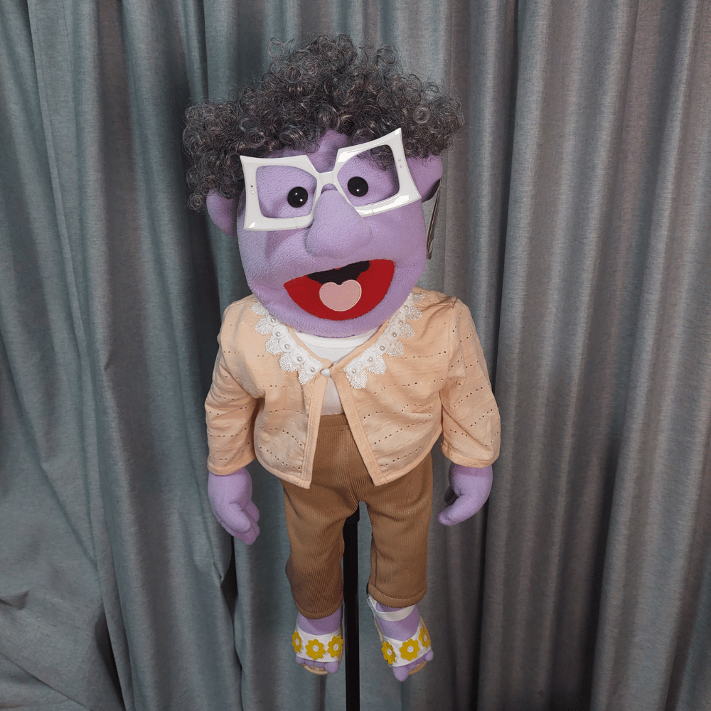 Aunty Gladys - One-of-a-Kind Professional Performance Hand Puppet