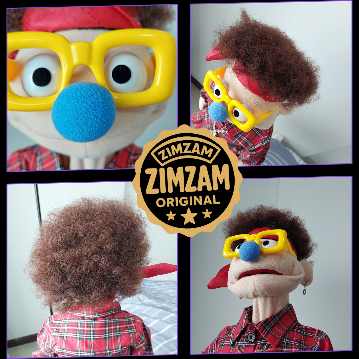 Bernice - ZimZam Original 28” Full-Body Retro Mum Puppet