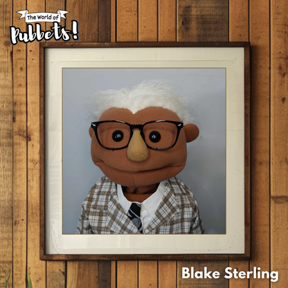 Blake Sterling - Premium Full-Body Newsreader Puppet