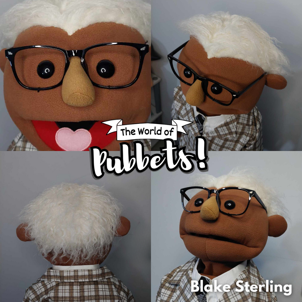 Blake Sterling - Premium Full-Body Newsreader Puppet
